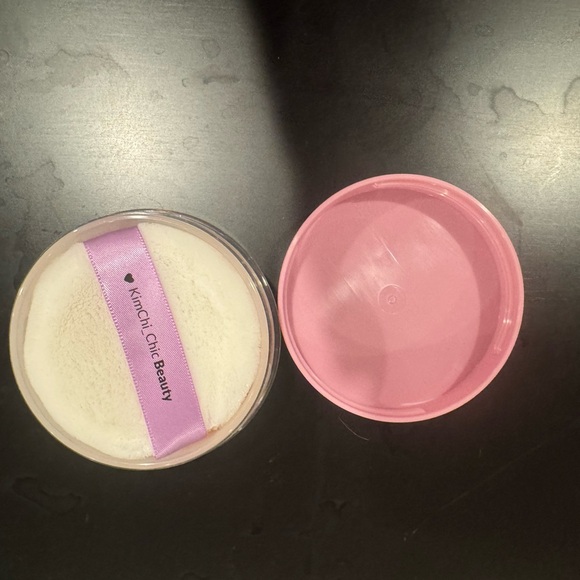 Pink Makeup Setting Powder Compact - Picture 3 of 3